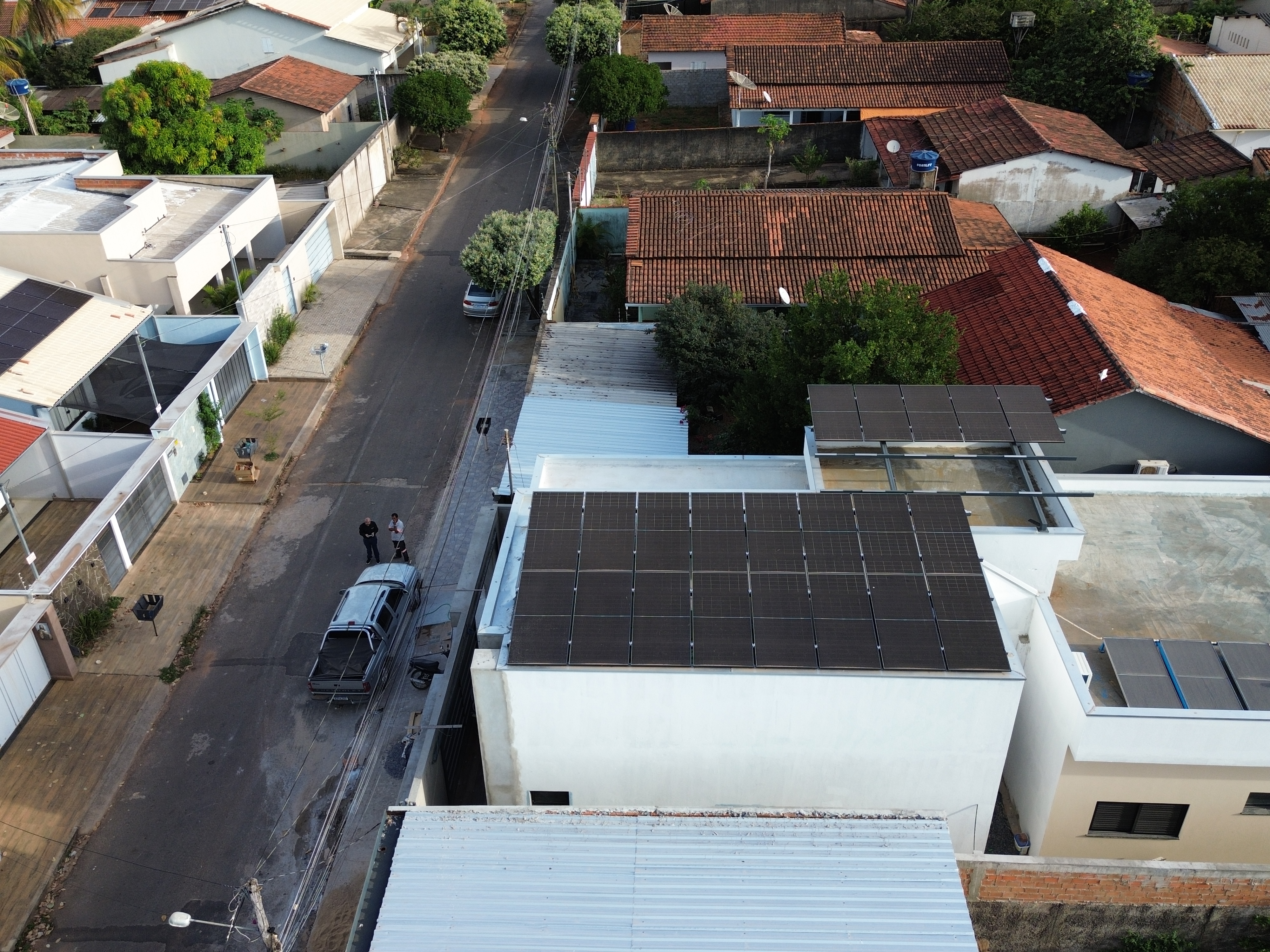 Projeto de energia solar da Evolt Energia Solar em Uruaçu